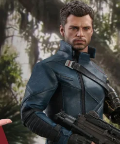 Winter Soldier Sixth Scale Figure By Hot Toys Television Masterpiece Series - The Falcon And The Winter Soldier Avengers Earth's Heroes