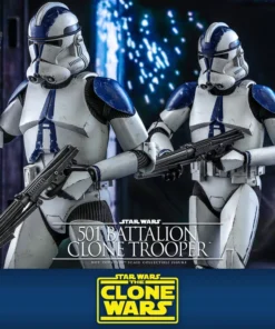 Sixth Scale Collectible Figures 501st Battalion Clone Trooper Sixth Scale Figure By Hot Toys The Clone Wars - Television Masterpiece Series