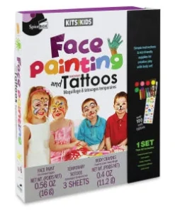 Blick Art SpiceBox Face Paint And Tattoo Set BLICK Full Catalog