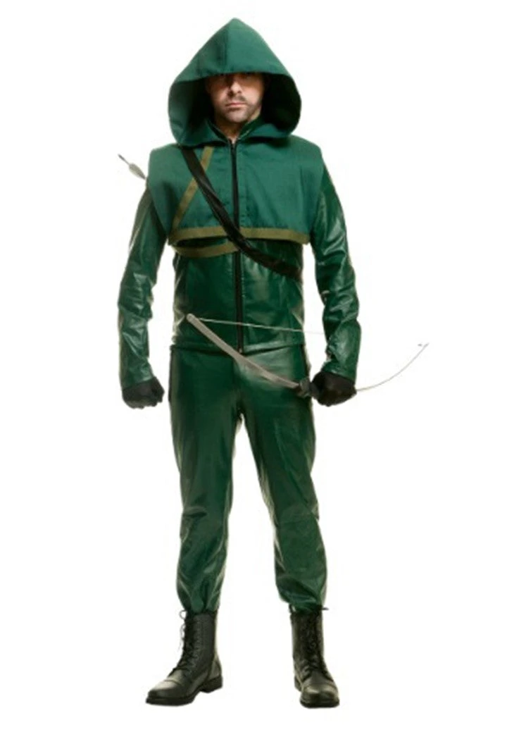 Brand new 🔥 DC Comics Costumes Premium Arrow Men's Costume Cosplay, 🦇 Halloween Costumes 🌟 1 DC Comics Costumes Premium Arrow Men's Costume Cosplay, Halloween Costumes