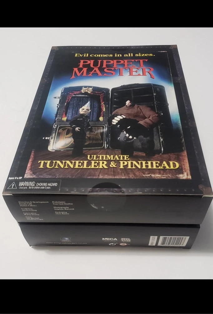 New 😍 Puppet Master – 7″ Scale Action Figure – Pinhead & Tunneler 2 Pack By NECA 🛒 20 Puppet Master – 7″ Scale Action Figure – Pinhead & Tunneler 2 Pack By NECA