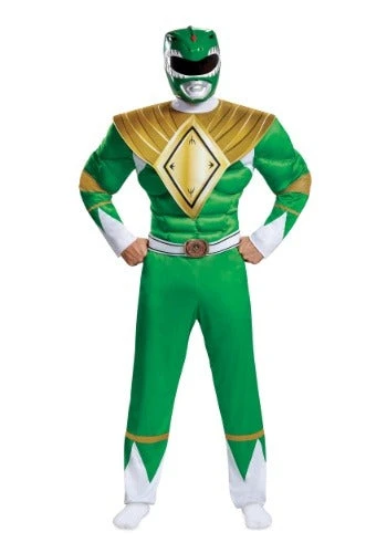 Discount π Fun.com Power Rangers Green Ranger Adult Costume Cosplay, π¦ Halloween Costumes π 1 Fun.com Power Rangers Green Ranger Adult Costume Cosplay, Halloween Costumes