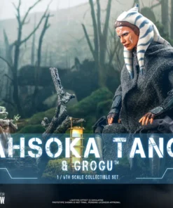 Hot Toys Sixth Scale Collectible Figures Ahsoka Tano And Grogu Sixth Scale Figure Set