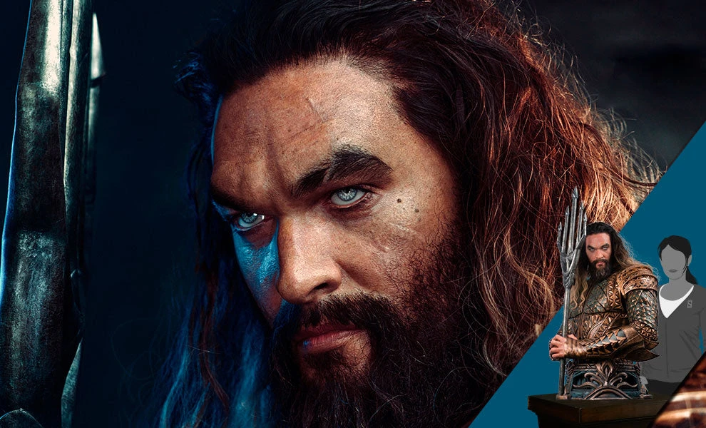 Best Sale 🥰 Aquaman Life-Size Bust By Infinity Studio Justice League 🎉 1 Aquaman Life-Size Bust By Infinity Studio Justice League