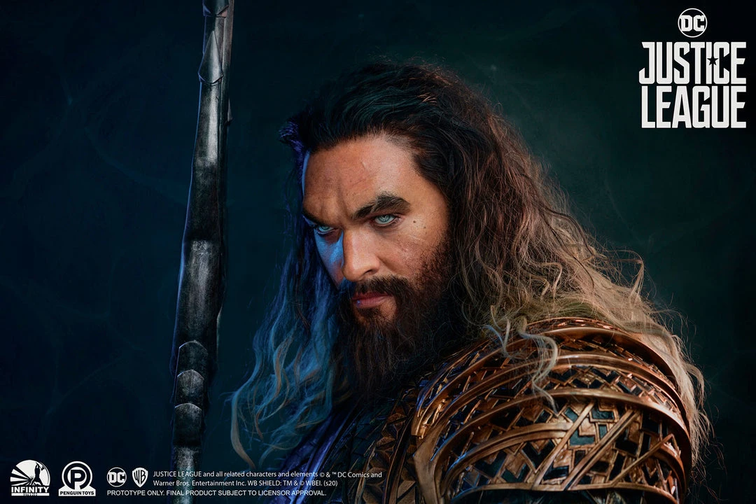 Best Sale 🥰 Aquaman Life-Size Bust By Infinity Studio Justice League 🎉 5 Aquaman Life-Size Bust By Infinity Studio Justice League