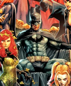 Batman: Detective Comics #1000 Art Print By Jay Anacleto Sideshow Collectibles Art Work Murals & Prints