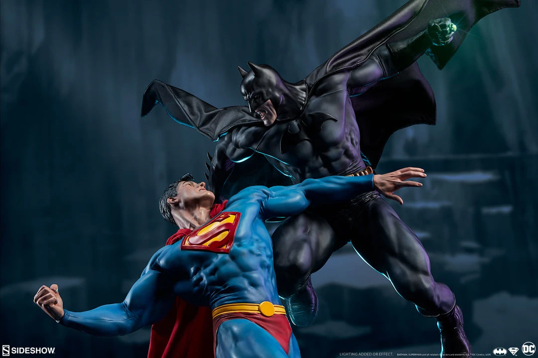 Brand new ✨ Batman Vs Superman Diorama By Sideshow Collectibles Collector Edition 🔔 18 Batman Vs Superman Diorama By Sideshow Collectibles Collector Edition