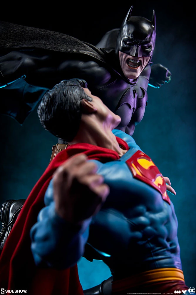 Brand new ✨ Batman Vs Superman Diorama By Sideshow Collectibles Collector Edition 🔔 11 Batman Vs Superman Diorama By Sideshow Collectibles Collector Edition