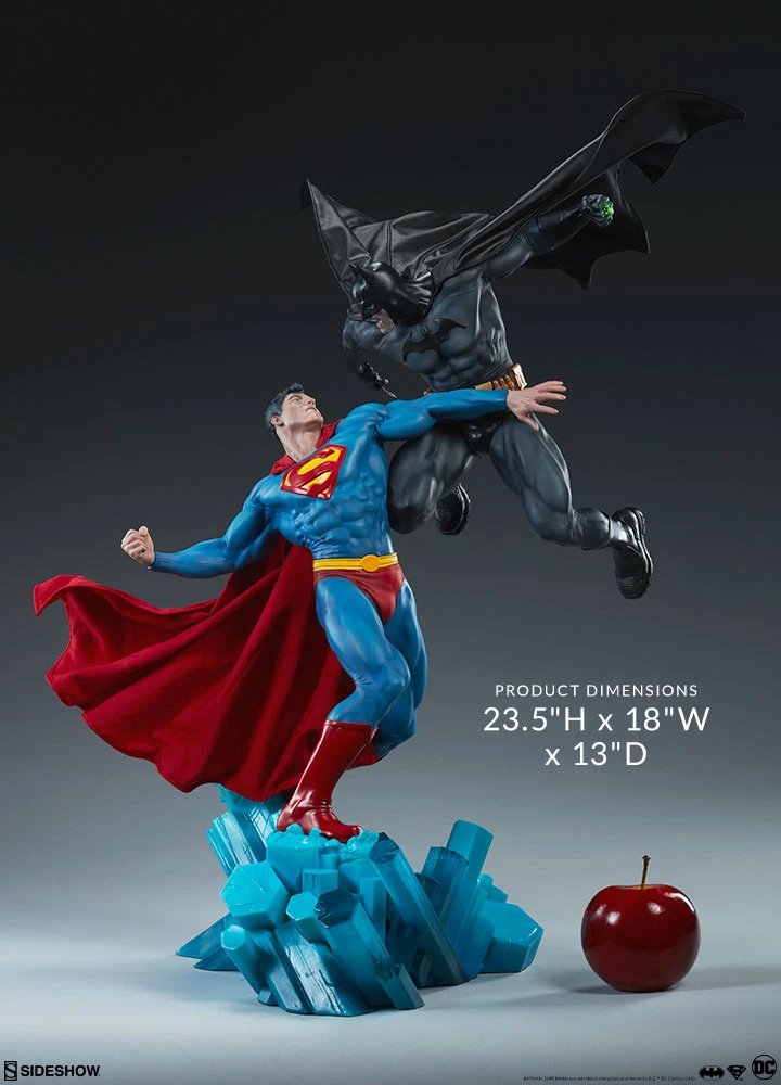 Brand new ✨ Batman Vs Superman Diorama By Sideshow Collectibles Collector Edition 🔔 12 Batman Vs Superman Diorama By Sideshow Collectibles Collector Edition
