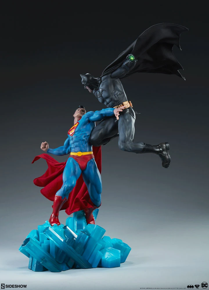 Brand new ✨ Batman Vs Superman Diorama By Sideshow Collectibles Collector Edition 🔔 19 Batman Vs Superman Diorama By Sideshow Collectibles Collector Edition