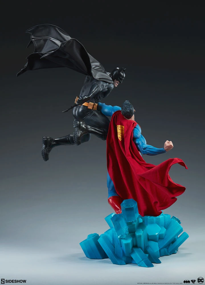 Brand new ✨ Batman Vs Superman Diorama By Sideshow Collectibles Collector Edition 🔔 13 Batman Vs Superman Diorama By Sideshow Collectibles Collector Edition