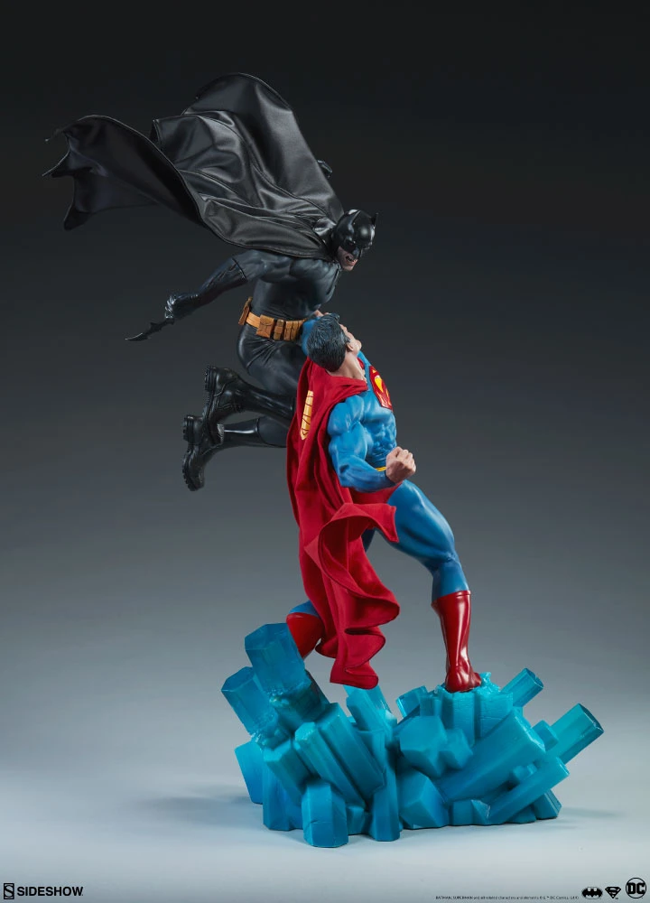 Brand new ✨ Batman Vs Superman Diorama By Sideshow Collectibles Collector Edition 🔔 30 Batman Vs Superman Diorama By Sideshow Collectibles Collector Edition