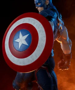 Captain America Premium Format™ Figure By Sideshow Collectibles Limited Edition