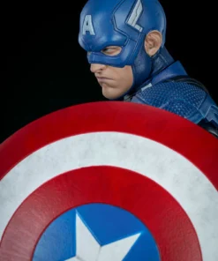 Captain America Premium Format™ Figure By Sideshow Collectibles Limited Edition