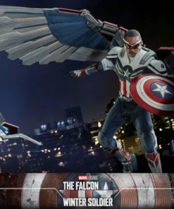 Captain America Sixth Scale Figure By Hot Toys Television Masterpiece Series - The Falcon And The Winter Soldier
