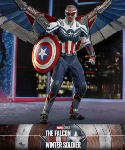 Captain America Sixth Scale Figure By Hot Toys Television Masterpiece Series - The Falcon And The Winter Soldier