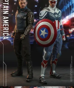Captain America Sixth Scale Figure By Hot Toys Television Masterpiece Series - The Falcon And The Winter Soldier