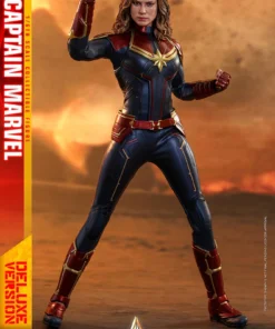 Avengers Earth's Heroes Captain Marvel Deluxe Version Sixth Scale Figure By Hot Toys Captain Marvel - Movie Masterpiece Series