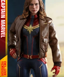 Avengers Earth's Heroes Captain Marvel Deluxe Version Sixth Scale Figure By Hot Toys Captain Marvel - Movie Masterpiece Series