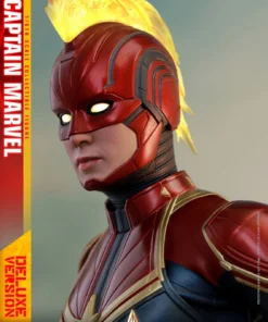 Avengers Earth's Heroes Captain Marvel Deluxe Version Sixth Scale Figure By Hot Toys Captain Marvel - Movie Masterpiece Series