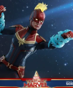 Avengers Earth's Heroes Captain Marvel Deluxe Version Sixth Scale Figure By Hot Toys Captain Marvel - Movie Masterpiece Series