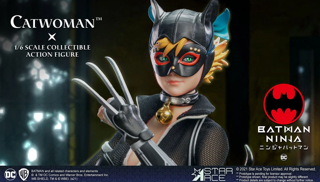 Deals ๐ Catwoman Sixth Scale Figure By Star Ace Toys Ltd. My Favorite Movie Series - Batman Ninja ๐งจ 3 Catwoman Sixth Scale Figure By Star Ace Toys Ltd. My Favorite Movie Series - Batman Ninja