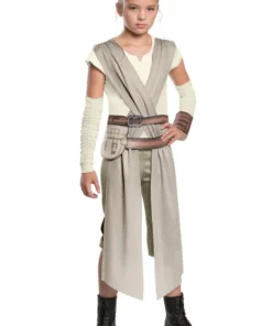 Fun.com Child Classic Star Wars Ep. 7 Rey Costume Cosplay, Halloween Costumes