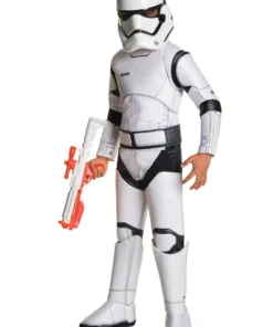 Fun.com Cosplay, Halloween Costumes Super Deluxe Star Wars Episode 7 Stormtrooper Costume For Kids