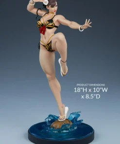 PCS Collectibles Chun-Li: Player 2 Battle Statue By PCS Season Pass - 1:4 Scale Street Fighter