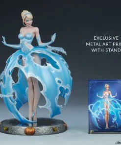 J Scott Campbell Premium Collection Cinderella Statue By Sideshow Collectibles J. Scott Campbell Fairytale Fantasies Collection