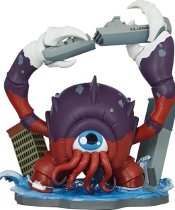 Hot Pop Cultures Store Crabthulu: Terror Of The Deep! Designer Collectible Toy By Unruly Industries™ By Mike "Poopbird" Groves