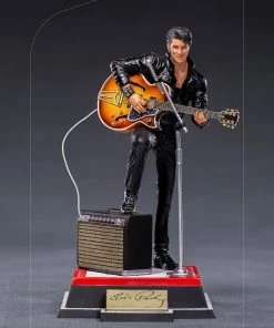 Hot Pop Cultures Store Elvis Presley (Comeback Deluxe) 1:10 Scale Statue By Iron Studios Art Scale SIDESHOW COLLECTIBLES
