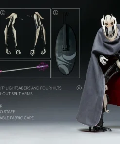 Hot Pop Cultures Store General Grievous Sixth Scale Figure