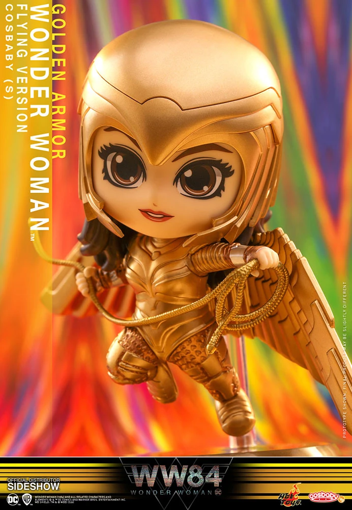 Best Sale π Golden Armor Wonder Woman (Flying Version) Collectible Figure By Hot Toys Wonder Woman 1984 - Cosbaby(S) Series π 3 Golden Armor Wonder Woman (Flying Version) Collectible Figure By Hot Toys Wonder Woman 1984 - Cosbaby(S) Series