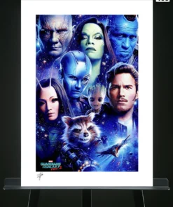 Hot Pop Cultures Store Art Work Murals & Prints Guardians Of The Galaxy Vol. 2 Fine Art Print By Artist Tsuneo Sanda. Art Print By Sideshow Collectibles