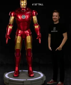 Outlet ๐ Avengers Earth's Heroes Iron Man Mark III Life-Size Figure By Sideshow Collectibles โค๏ธ 16 Avengers Earth's Heroes Iron Man Mark III Life-Size Figure By Sideshow Collectibles
