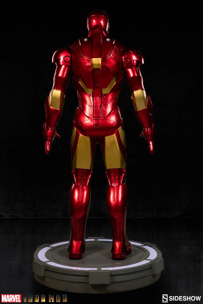 Outlet ๐ Avengers Earth's Heroes Iron Man Mark III Life-Size Figure By Sideshow Collectibles โค๏ธ 7 Avengers Earth's Heroes Iron Man Mark III Life-Size Figure By Sideshow Collectibles