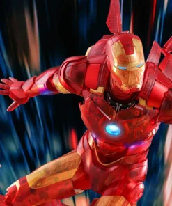 Iron Man Mark IV (Holographic Version) Sixth Scale Figure By Hot Toys Iron Man 2 - Movie Masterpiece Series