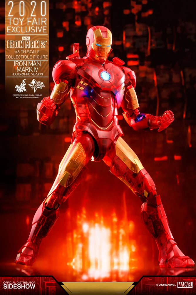 Discount ๐ Iron Man Mark IV (Holographic Version) Sixth Scale Figure By Hot Toys Iron Man 2 - Movie Masterpiece Series ๐ฅ 3 Iron Man Mark IV (Holographic Version) Sixth Scale Figure By Hot Toys Iron Man 2 - Movie Masterpiece Series