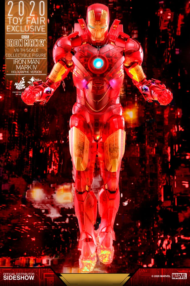 Discount ๐ Iron Man Mark IV (Holographic Version) Sixth Scale Figure By Hot Toys Iron Man 2 - Movie Masterpiece Series ๐ฅ 4 Iron Man Mark IV (Holographic Version) Sixth Scale Figure By Hot Toys Iron Man 2 - Movie Masterpiece Series