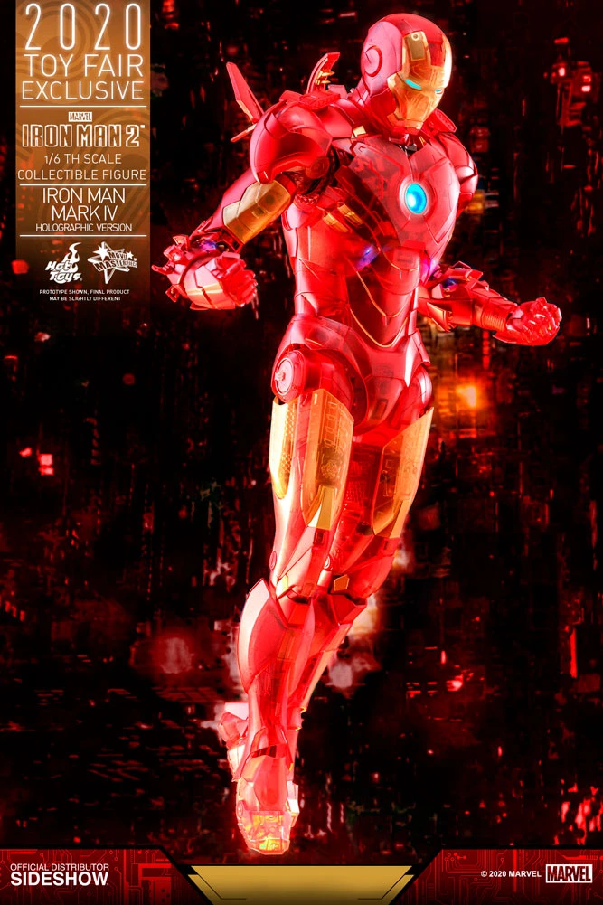 Discount ๐ Iron Man Mark IV (Holographic Version) Sixth Scale Figure By Hot Toys Iron Man 2 - Movie Masterpiece Series ๐ฅ 5 Iron Man Mark IV (Holographic Version) Sixth Scale Figure By Hot Toys Iron Man 2 - Movie Masterpiece Series