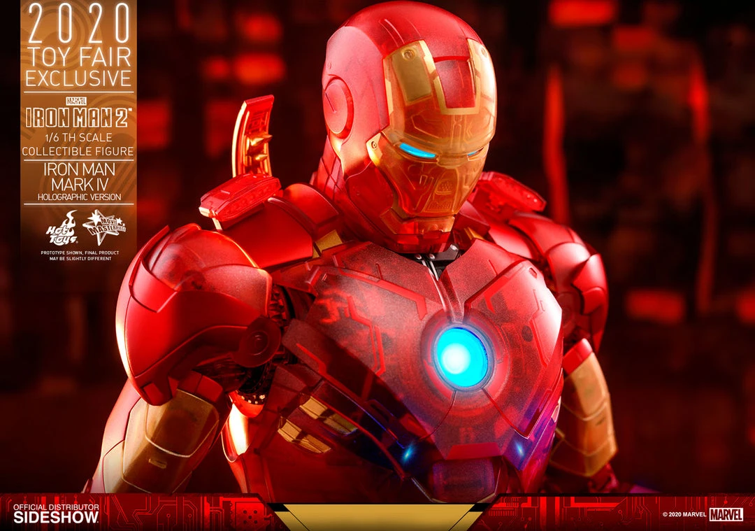Discount ๐ Iron Man Mark IV (Holographic Version) Sixth Scale Figure By Hot Toys Iron Man 2 - Movie Masterpiece Series ๐ฅ 14 Iron Man Mark IV (Holographic Version) Sixth Scale Figure By Hot Toys Iron Man 2 - Movie Masterpiece Series