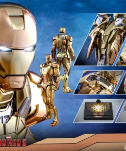 Iron Man Mark XXI (Midas) Sixth Scale Figure By Hot Toys Hot Toys Exclusive - Movie Masterpiece Series Diecast Avengers Earth's Heroes