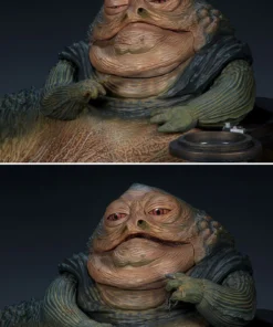 Sideshow Collectibles Jabba The Hutt And Throne Deluxe Sixth Scale Figure