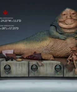 Sideshow Collectibles Jabba The Hutt And Throne Deluxe Sixth Scale Figure