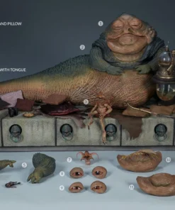 Sideshow Collectibles Jabba The Hutt And Throne Deluxe Sixth Scale Figure