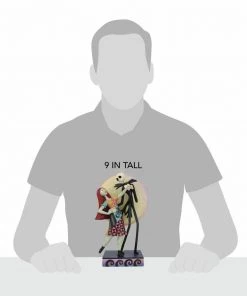 SIDESHOW COLLECTIBLES Jack And Sally Romance Figurine By Enesco, LLC Disney Traditions - The Nightmare Before Christmas - A Moonlit Dance NEW