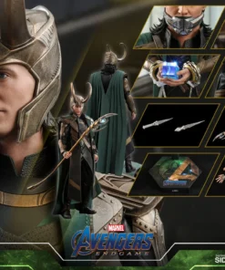 Loki Sixth Scale Figure By Hot Toys Movie Masterpiece Series - Avengers: Endgame