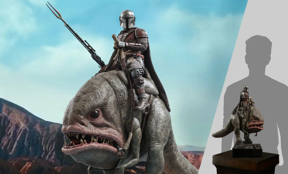 Outlet š Hot Toys Sixth Scale Collectible Figures Mandalorian⢠& Blurrg⢠Sixth Scale Figure Set āļø 1 Hot Toys Sixth Scale Collectible Figures Mandalorian⢠& Blurrg⢠Sixth Scale Figure Set