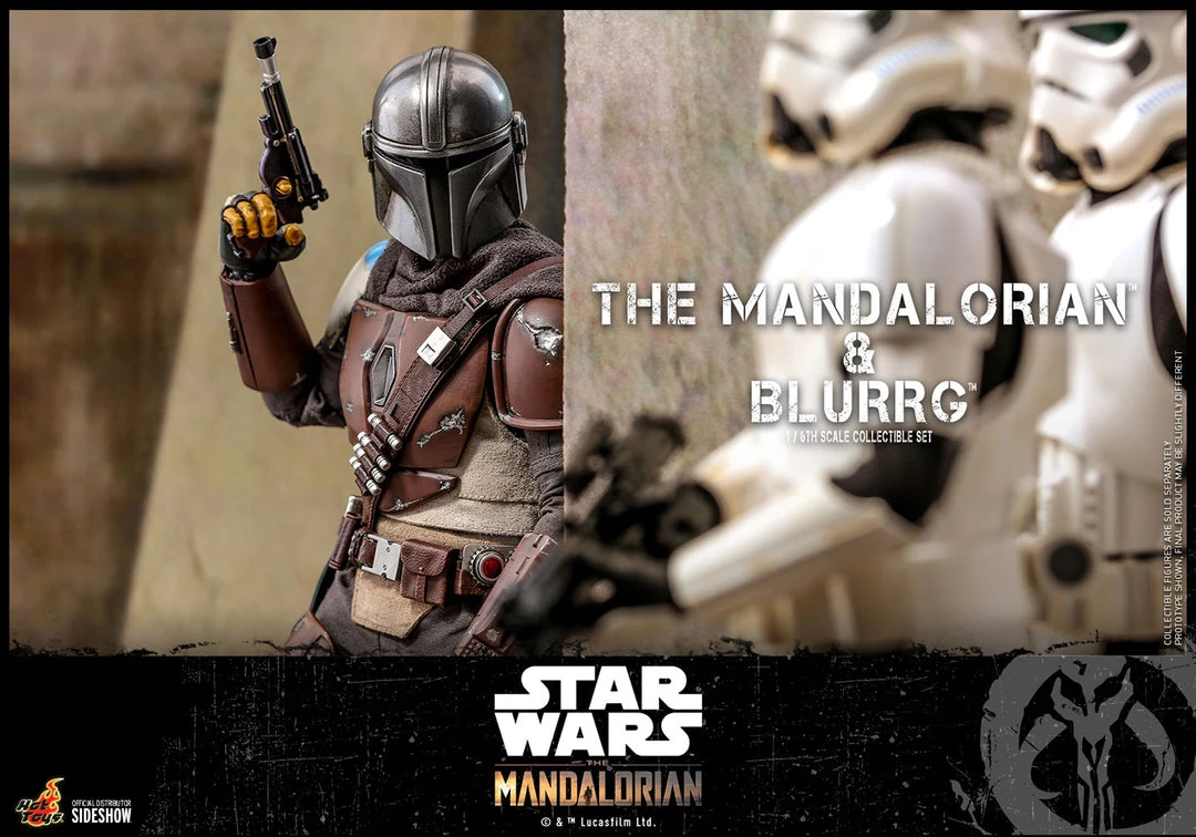 Outlet š Hot Toys Sixth Scale Collectible Figures Mandalorian⢠& Blurrg⢠Sixth Scale Figure Set āļø 16 Hot Toys Sixth Scale Collectible Figures Mandalorian⢠& Blurrg⢠Sixth Scale Figure Set